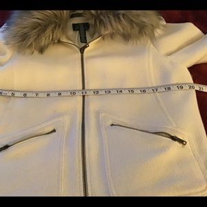 Ralph Lauren beautiful faux fur wool coat